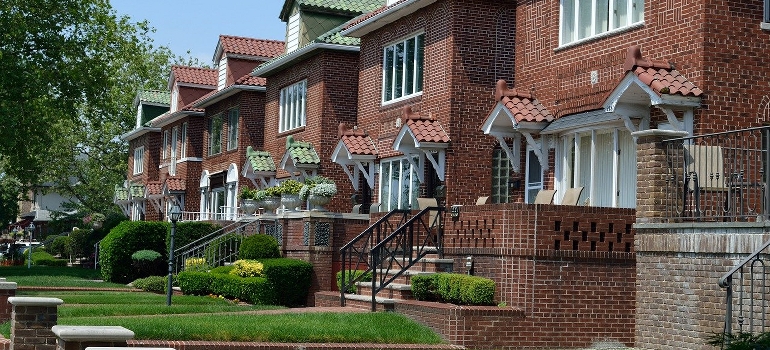 residential area in NYC