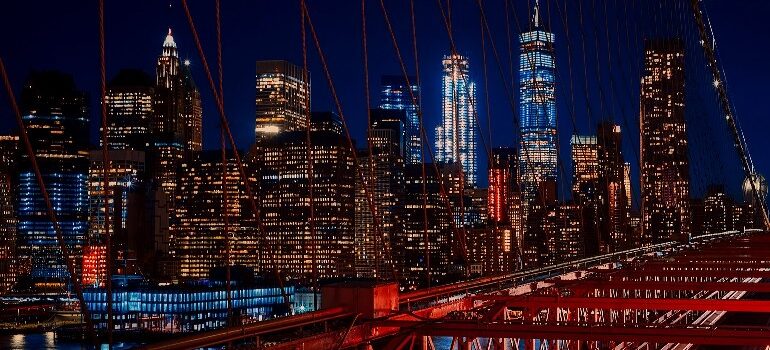 NYC at night