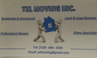 YZL Moving Inc. Aka Hao Ting Moving company logo